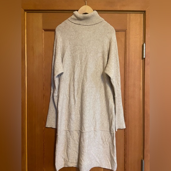 Turtleneck Sweater Dress - Picture 3 of 8